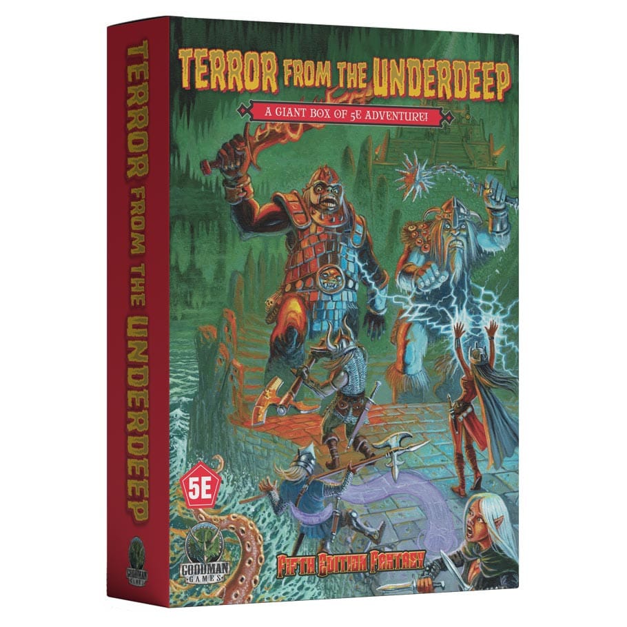 Goodman Games Books > RPG D&D 5E: Adventure: Terror from the UnderDeep 9781964581231 GMG50200