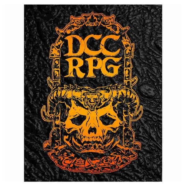 Goodman Games Books > RPG Dungeon Crawl Classics: Core Rulebook Demon Skull Monster Hide Edition 9781958809488 GMG5070K