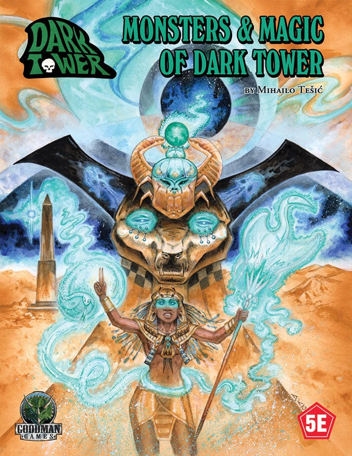 Goodman Games Books > RPG Fifth Edition Fantasy: Monsters & Magic of Dark Tower 9781958809570 GMG 4722