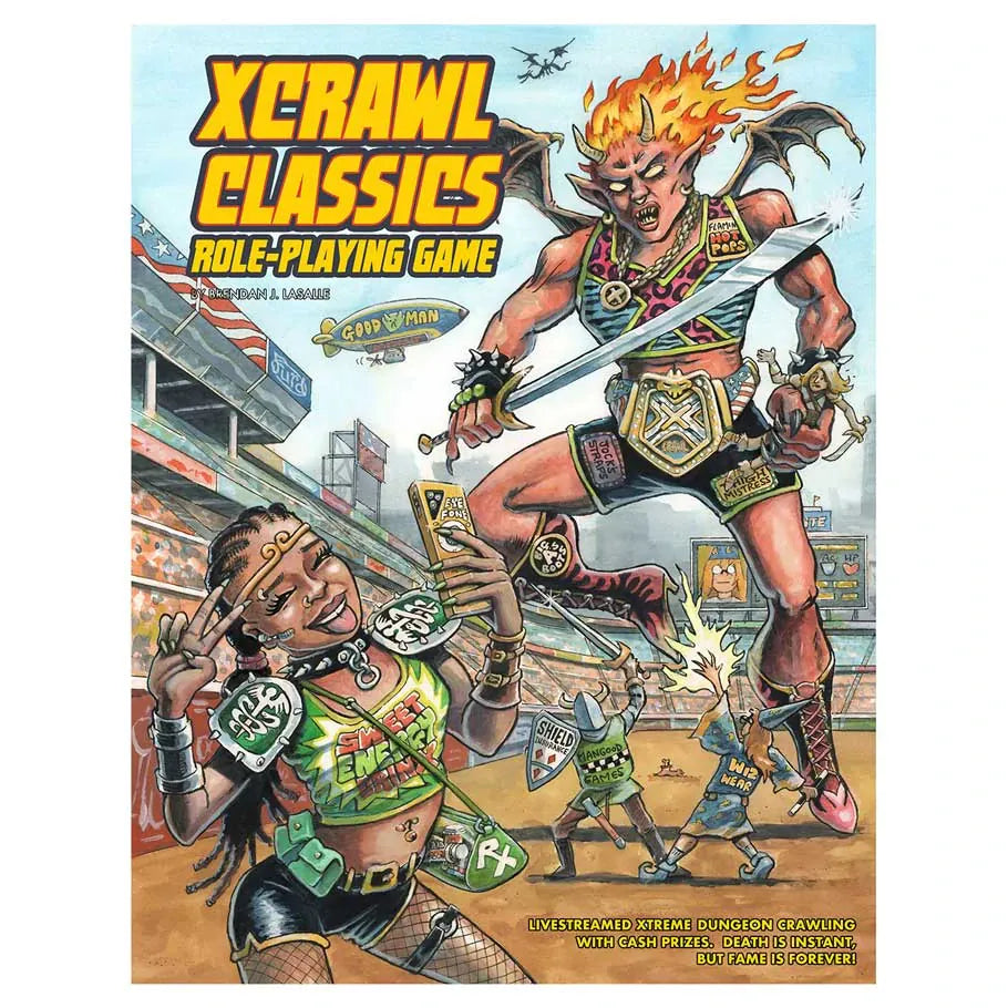 Goodman Games Books > RPG Xcrawl Classics: Core Rulebook 9781968220129 GMGXCC1S