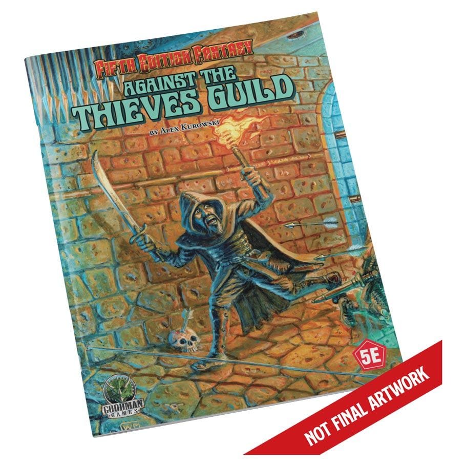 Goodman Games Tabletop Games > Role-Playing Games D&D 5E: Adventure: Fifth Edition Fantasy: #26 Against the Thieves Guild 9781961756236 GMG55526