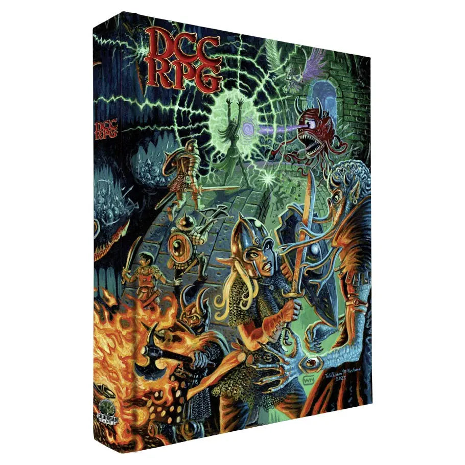 Goodman Games Tabletop Games > Role-Playing Games Dungeon Crawl Classics: Core Rulebook (William McAusland Cover) 9781961756588 GMG5070WM