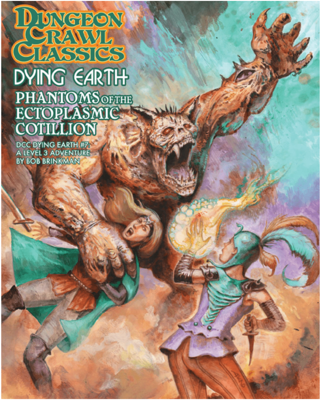 Goodman Games Tabletop Games > Role-Playing Games Dungeon Crawl Classics: Dying Earth - #7 Phantoms of the Ectoplasmic Cotillion 9781958809310 GMG 5273S