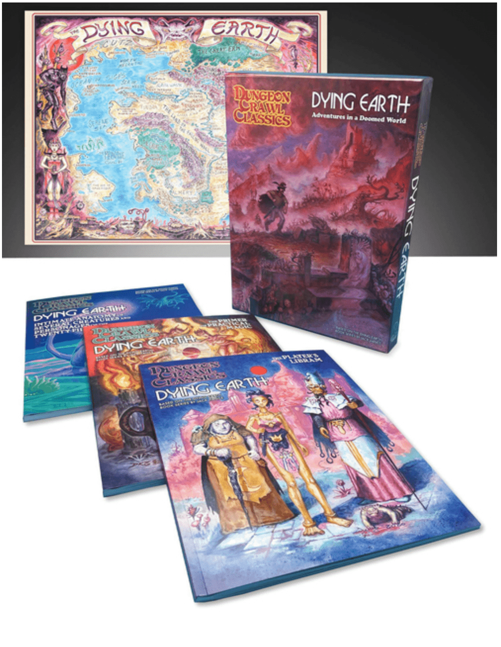 Goodman Games Tabletop Games > Role-Playing Games Dungeon Crawl Classics: Dying Earth - Boxed Set 9781958809235 GMG 5261S
