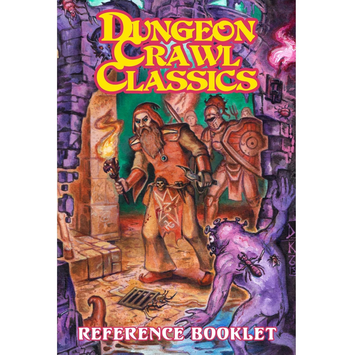 Goodman Games Tabletop Games > Role-Playing Games Dungeon Crawl Classics RPG: Reference Booklet 9781958809532 GMG 5149