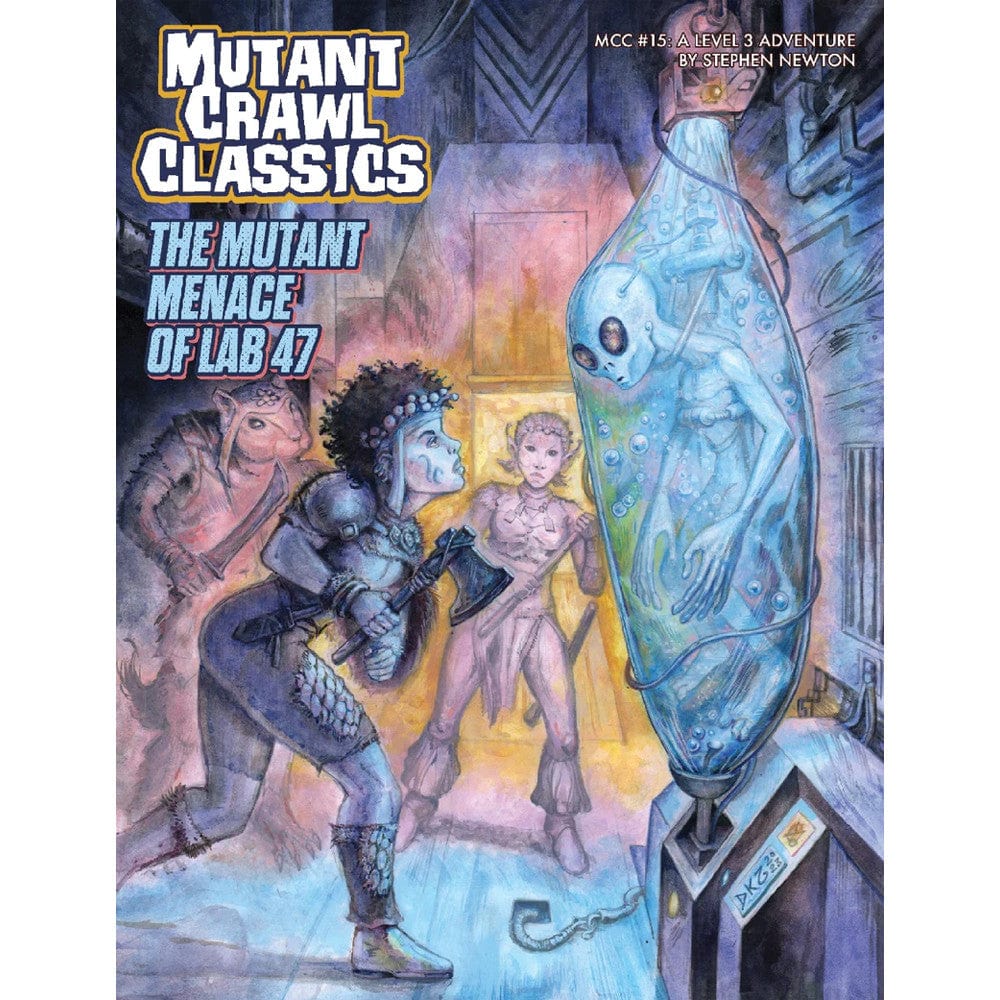 Goodman Games Tabletop Games > Role-Playing Games Mutant Crawl Classics RPG: #015 - The Mutant Menace of Lab 47 9781958809624 GMG 6225