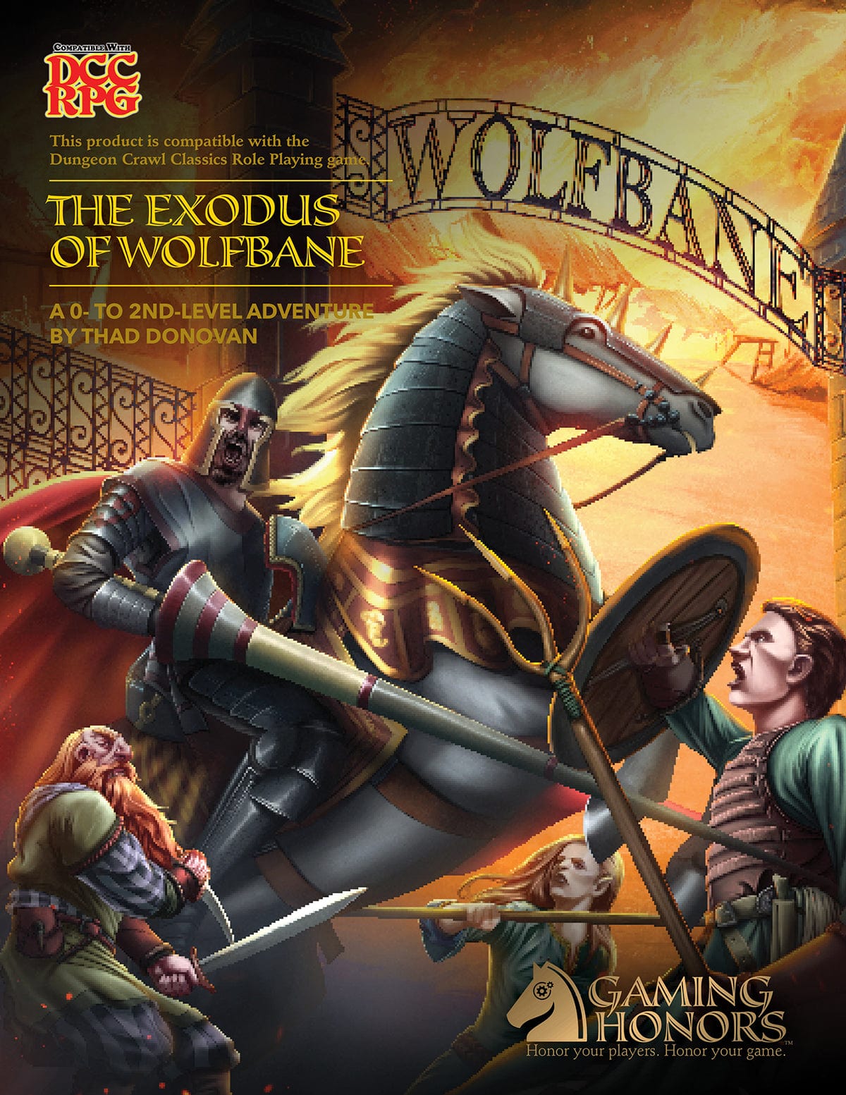 Goodman Games Tabletop Games > Role-Playing Games The Exodus of Wolfbane (DCC) 9781732512818 GMG GHM1901