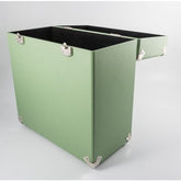 GPO Music > Music Supplies GPO Retro SWB18GRE 12" Vinyl Record Case 35 Count Capacity with Removable Lid - Green 5060237571150 GPO71150