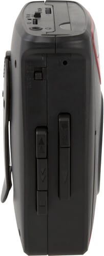 GPX Music > Audio Equipment GPX CAS337 Portable Cassette Player with AM/FM Radio/Voice Record (Red/Black) 047323173370 GPX73370