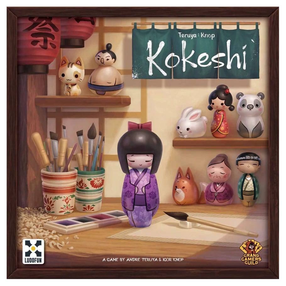 Grand Gamers Guild Board Games Kokeshi 602772910916 GGDKO01