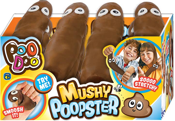 Grandpa Joe's Candy Shop Poo Doo Mushy Poopster, 12ct 50309