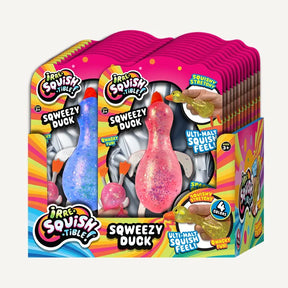 Grandpa Joe's Candy Shop Toys > Fidget Toys Irre-Squish-Tible Sqweezy Duck 075656045361 50340