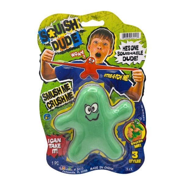 Grandpa Joe's Candy Shop Toys > Fidget Toys Squish Dude, Smush / Crush / Stretch, Assorted Styles 075656034105 50359