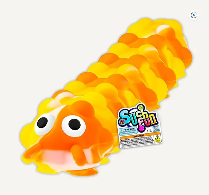 Grandpa Joe's Candy Shop Toys > Fidget Toys Such Fun - Light Up Suction Caterpillar 075656049017 50344