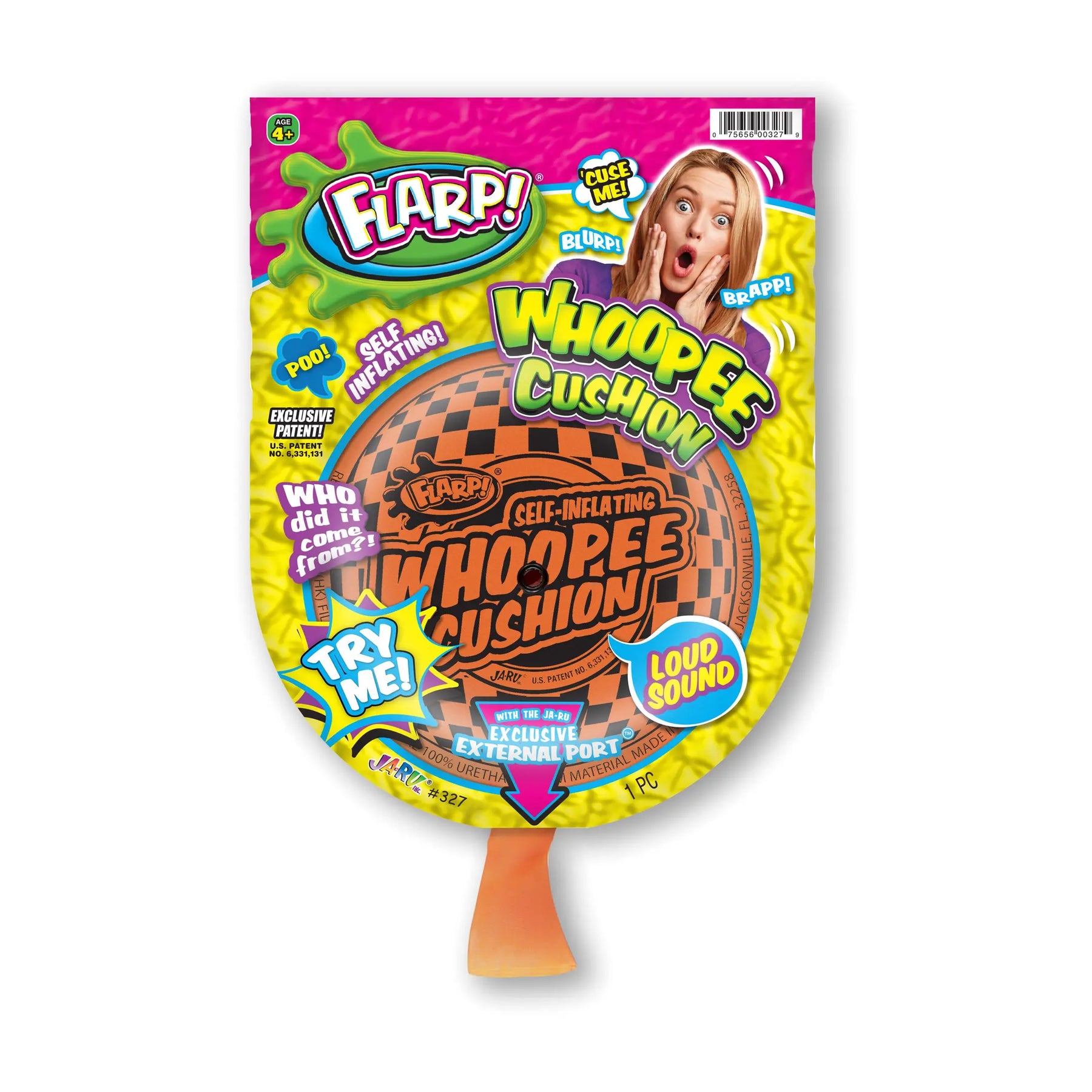 Grandpa Joe's Candy Shop Toys Flarp! 6" Self-Inflating Whopee Cushion 075656003279 50304