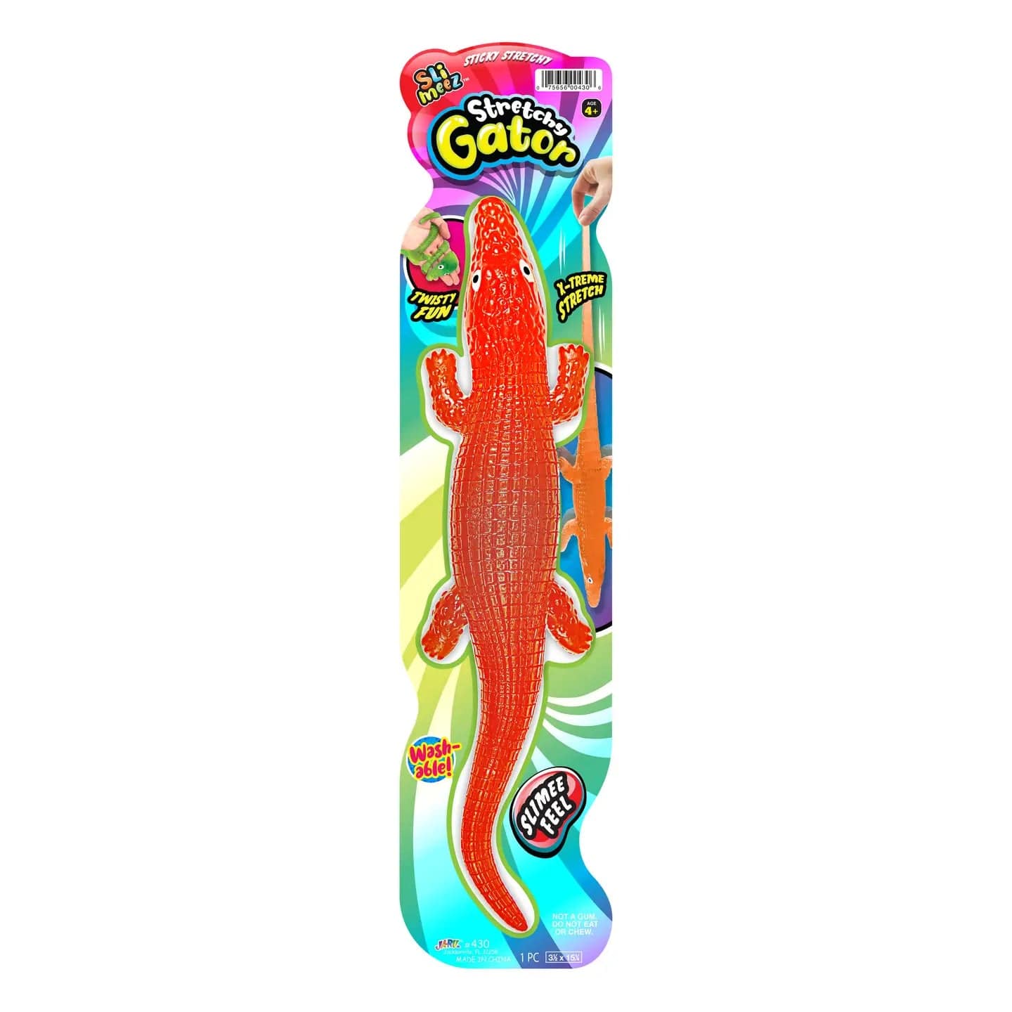 GRANDPA JOES Toys > Other Toys Stretchy Reptiles, Assorted 075656004306 50330