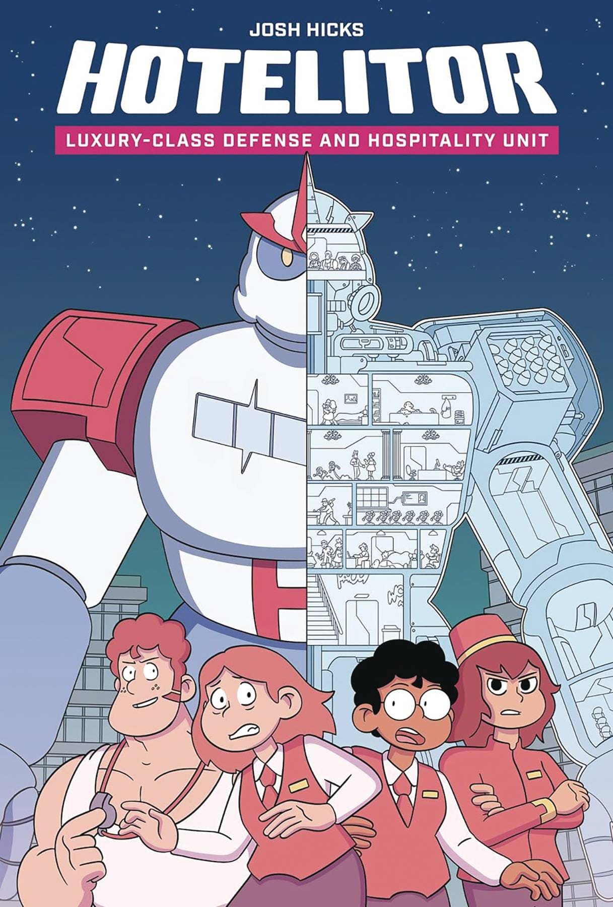 GRAPHIC UNIVERSE Graphic Novel HOTELITOR LUXURY-CLASS DEFENSE AND HOSPITALITY UNIT 979876562335051699 MAR241645