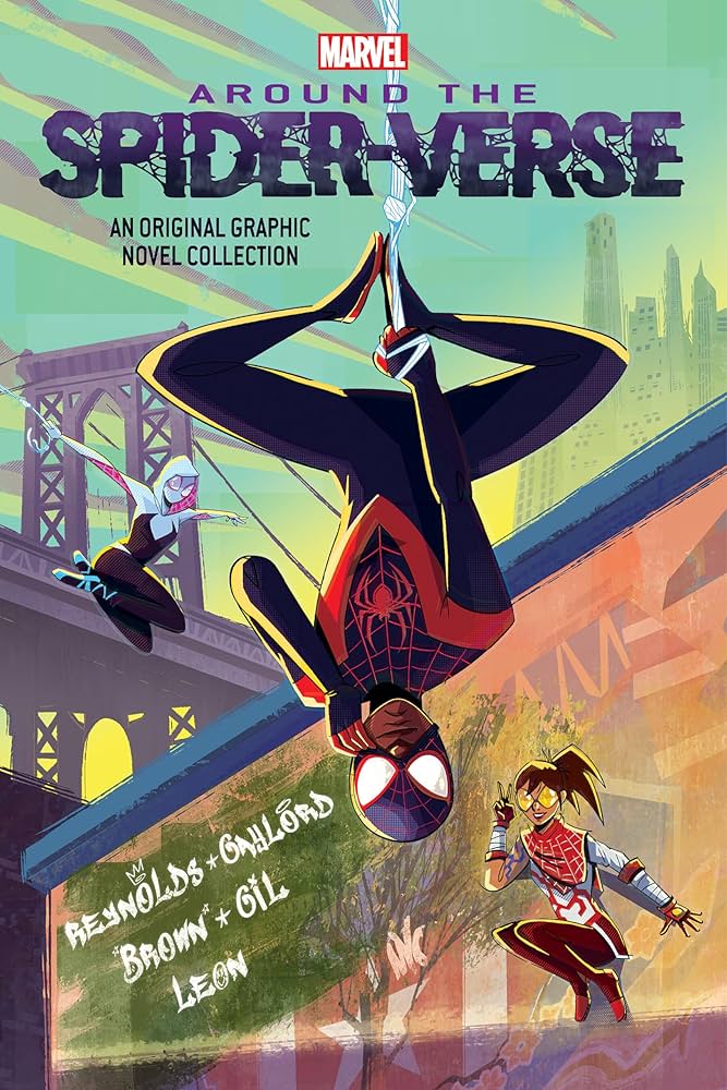Graphix Graphic Novel Around the Spider-Verse 9781546114079 1546114076