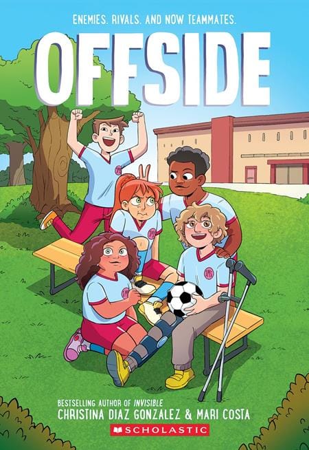 Graphix Graphic Novel > Kids OFFSIDE TP (Release Date: 09/09/2026) 9781339023601 0726SH1226