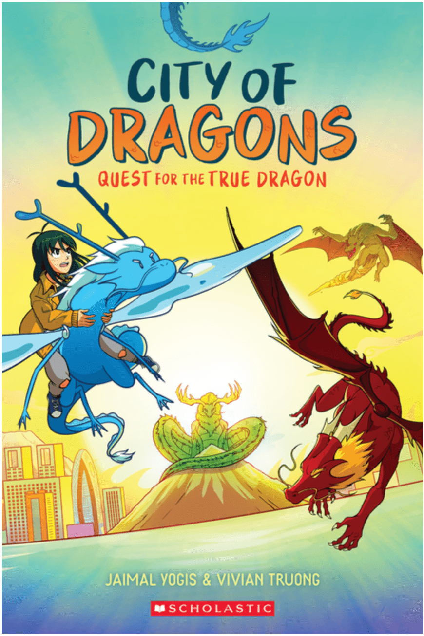 Graphix Graphic Novel > Kids Quest for the True Dragon: A Graphic Novel (City of Dragons #3) 9781339033006 1339033003