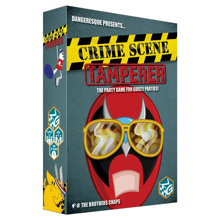 Greater Than Games Board Games > Party Games Crime Scene Tamperer: The Party Game for Guilty Parties! 860015550217 GTGCRIMCORE