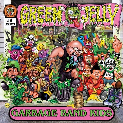 Green Jelly Music > Vinyl Records Green Jelly - Garbage Band Kids (Pink and Green Haze) 889466350016 CLE3500.1