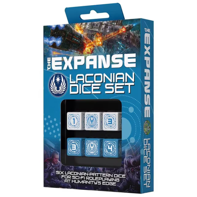 Green Ronin Publishing Dice > Other Dice D6: Expanse: Laconian Dice 6 Set 9781949160468 GRR6616