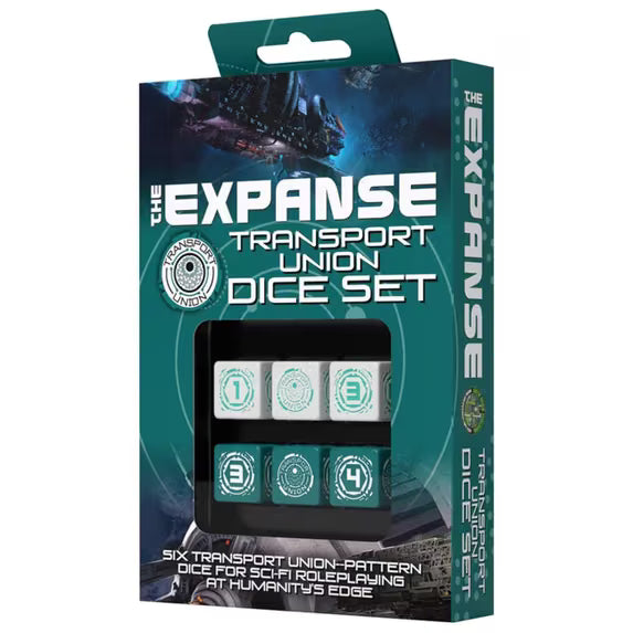 Green Ronin Publishing Dice > Other Dice D6: Expanse: Transport Union Dice 6 Set 9781949160451 GRR6615