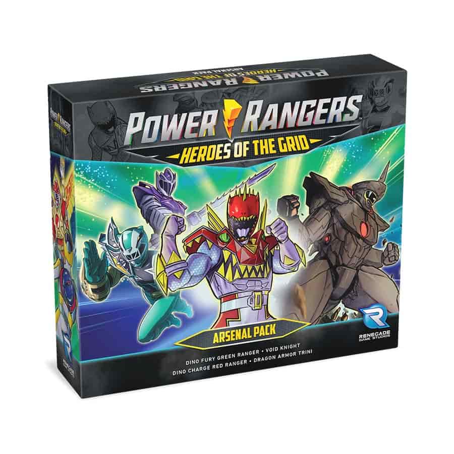 GTS Board Games POWER RANGERS: HEROES OF THE GRID: ARSENAL PACK 810011726574 RGS02657