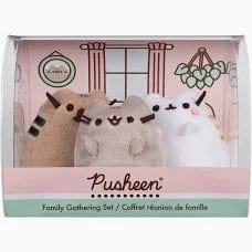 Gund Toys > Plushies GUND: PUSHEEN FAMILY GATHERING MINI PLUSHIE SET 778988480328