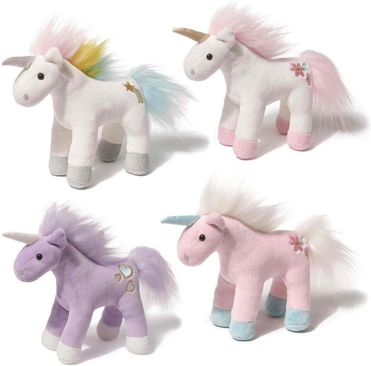 Gund Toys > Plushies Gund: Unicorn Chatters 6" Plushie 028399097197