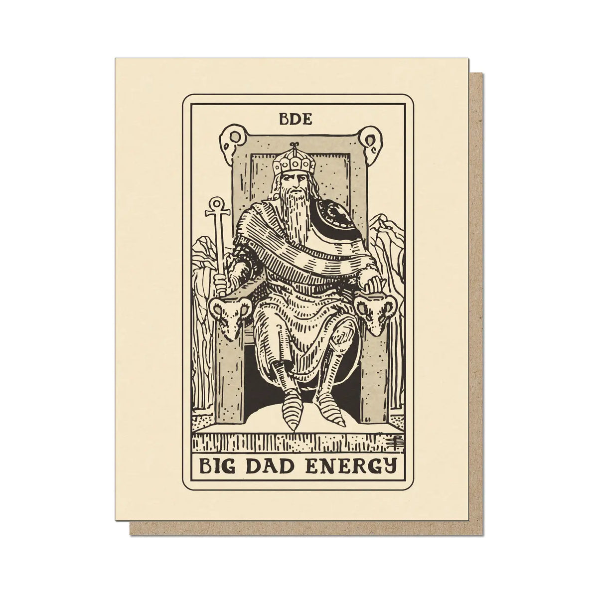 Guttersnipe Press Greetings Stationery > Greeting Cards Big Dad Energy Greeting Card 02418684 5022