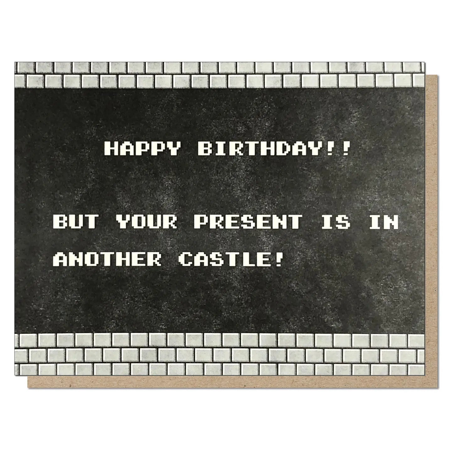Guttersnipe Press Greetings Stationery > Greeting Cards Classic Mario Birthday Card 2019