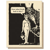 Guttersnipe Press Greetings Stationery > Greeting Cards Fresh Hell Tarot Greeting Card 1125