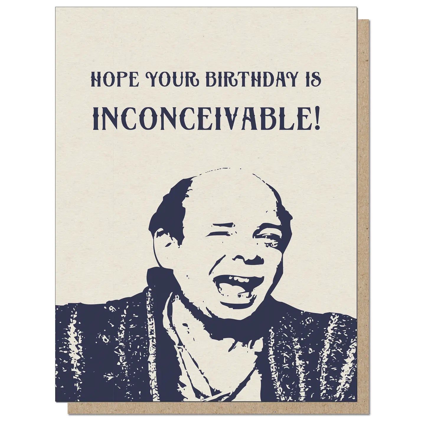 Guttersnipe Press Greetings Stationery > Greeting Cards Inconceivable Birthday Card 89860092