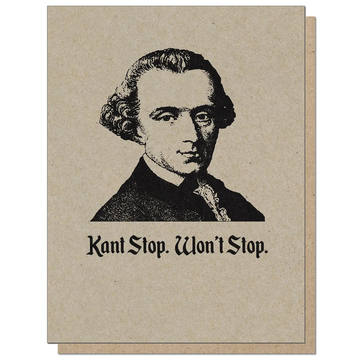 Guttersnipe Press Greetings Stationery > Greeting Cards Kant Stop Greeting Card 1048