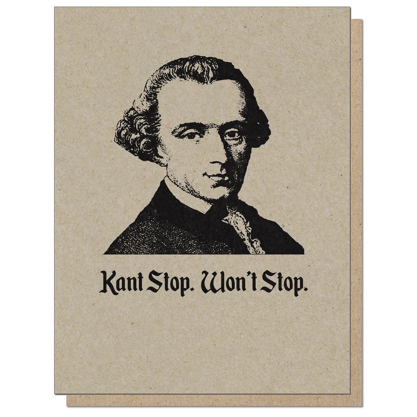 Guttersnipe Press Greetings Stationery > Greeting Cards Kant Stop Greeting Card 1048