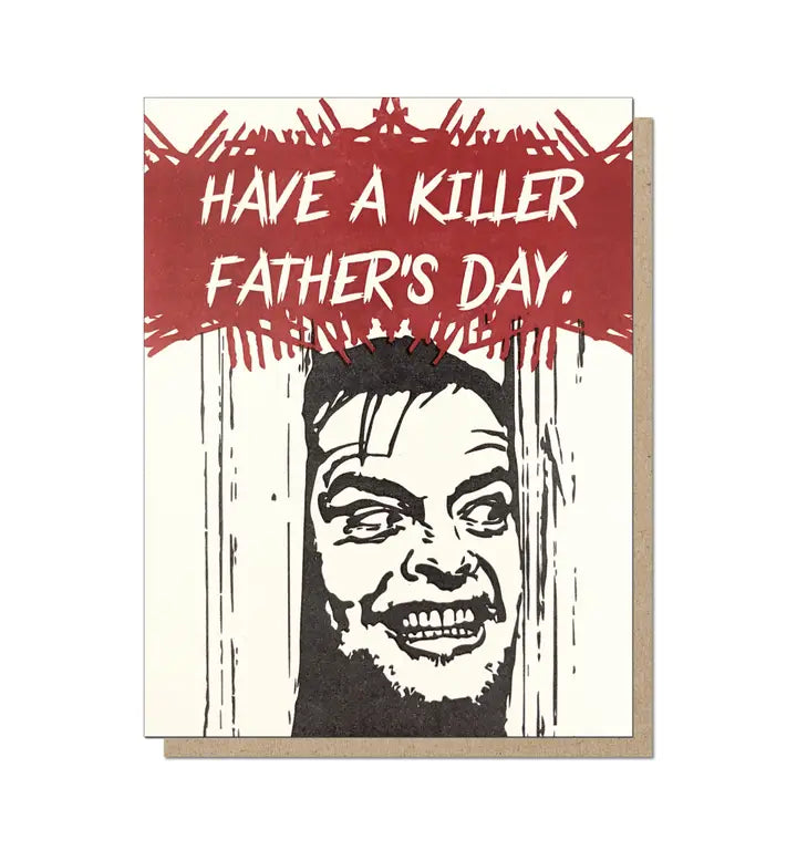 Guttersnipe Press Greetings Stationery > Greeting Cards Killer Father's Day Card 5013