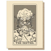 Guttersnipe Press Greetings Stationery > Greeting Cards The Besties Tarot Card 850022441424 1144