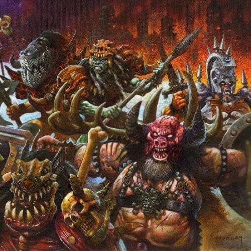 Pit Records Music > Vinyl Records Gwar - New Dark Ages (Black/ Gold Marble Vinyl) 853288003030 PITR5.1