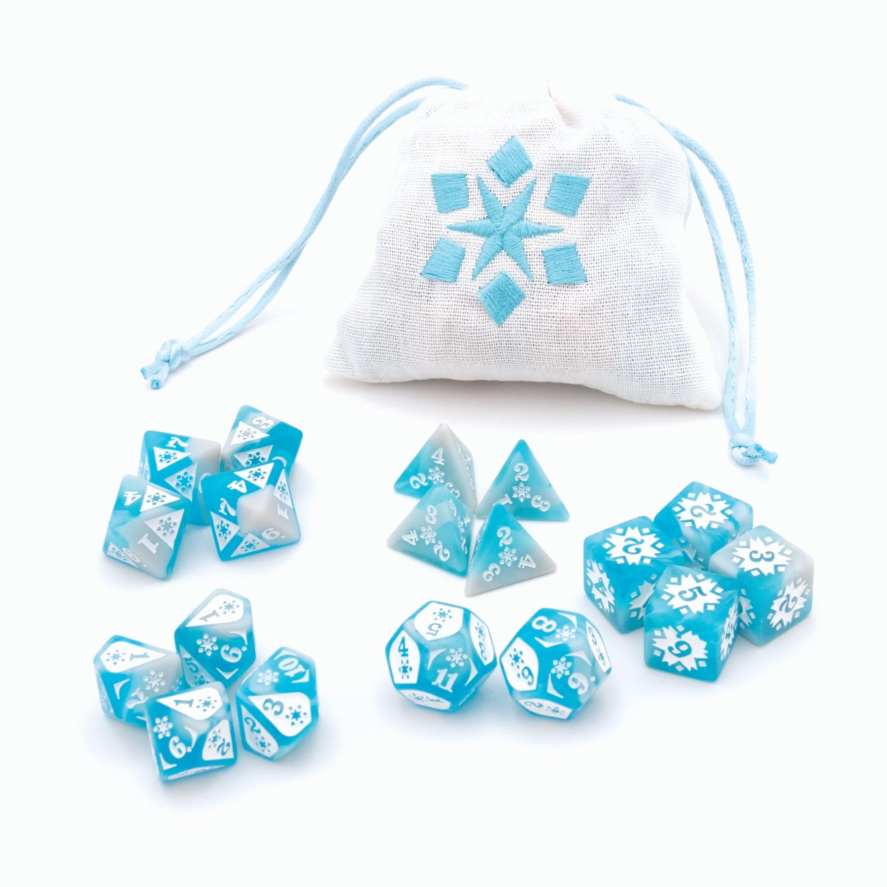 Gyld Dice > Other Dice Gyld: Cold Damage Dice 850048389182 GYD DDSET-02-COLD