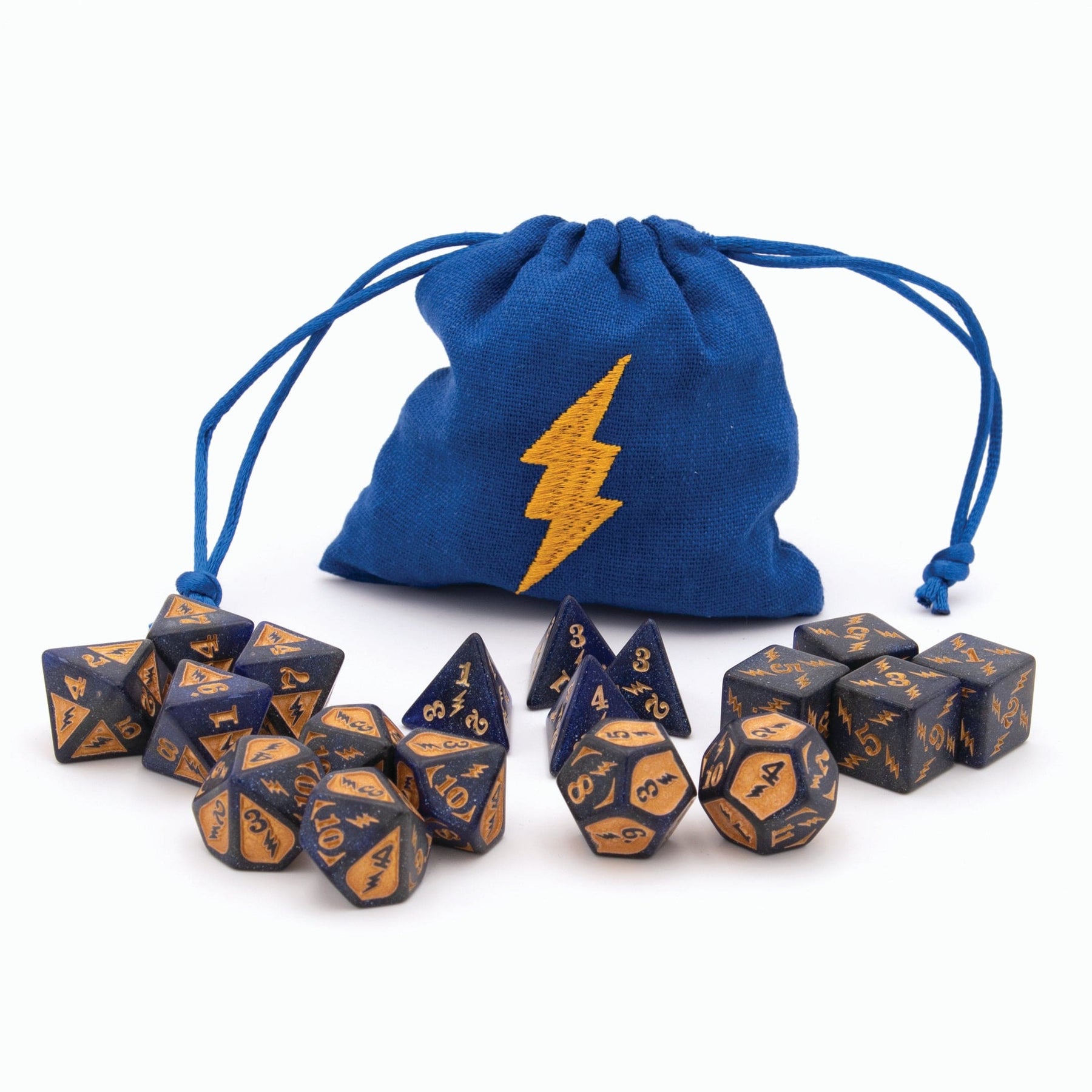 Gyld Dice > Other Dice Gyld: Lightning Damage Dice 850048389267 GYD DDSET-10-LIGHTNING