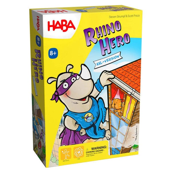 Haba USA Board Games Giant Rhino Hero XXL 4010168285771 HAB2012446002
