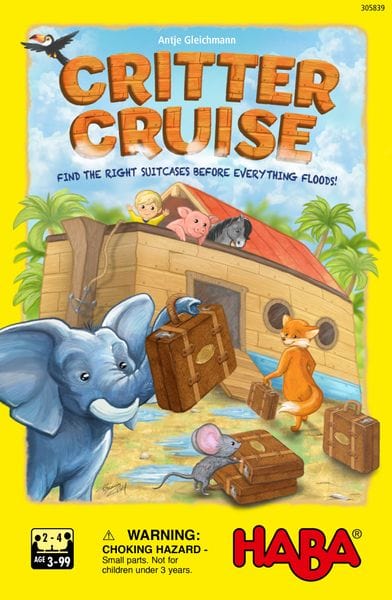 Haba USA Board Games > Large Box Games Critter Cruise 4010168253817 HAB 305839