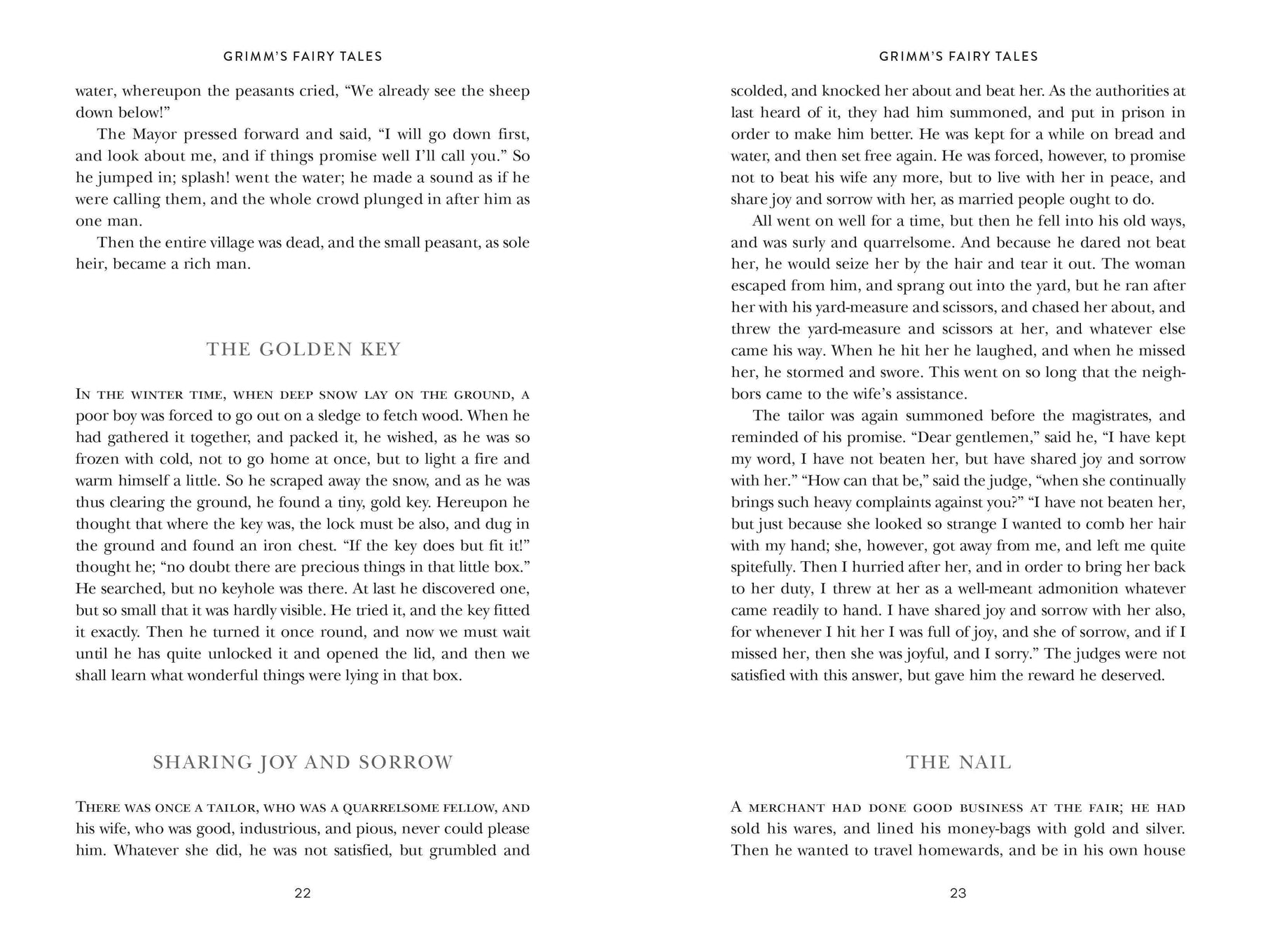 Hachette Book Group Books > Fiction Grimm's Fairy Tales Hardcover 9781454957638 HBG-9781454957638