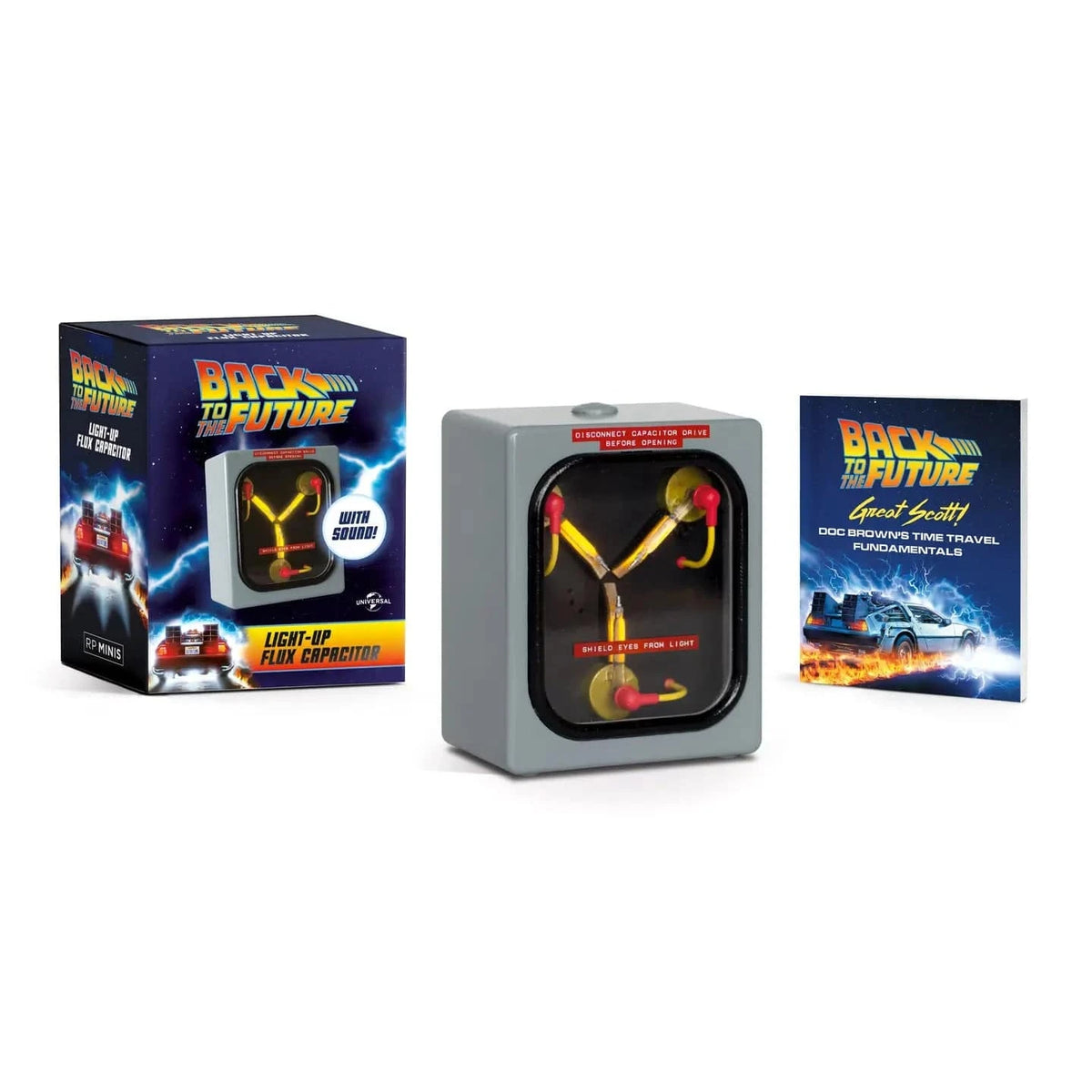Hachette Book Group Toys > Art Toys Back To the Future: Light-Up Flux Capacitor [Mini Kit] 9780762488001