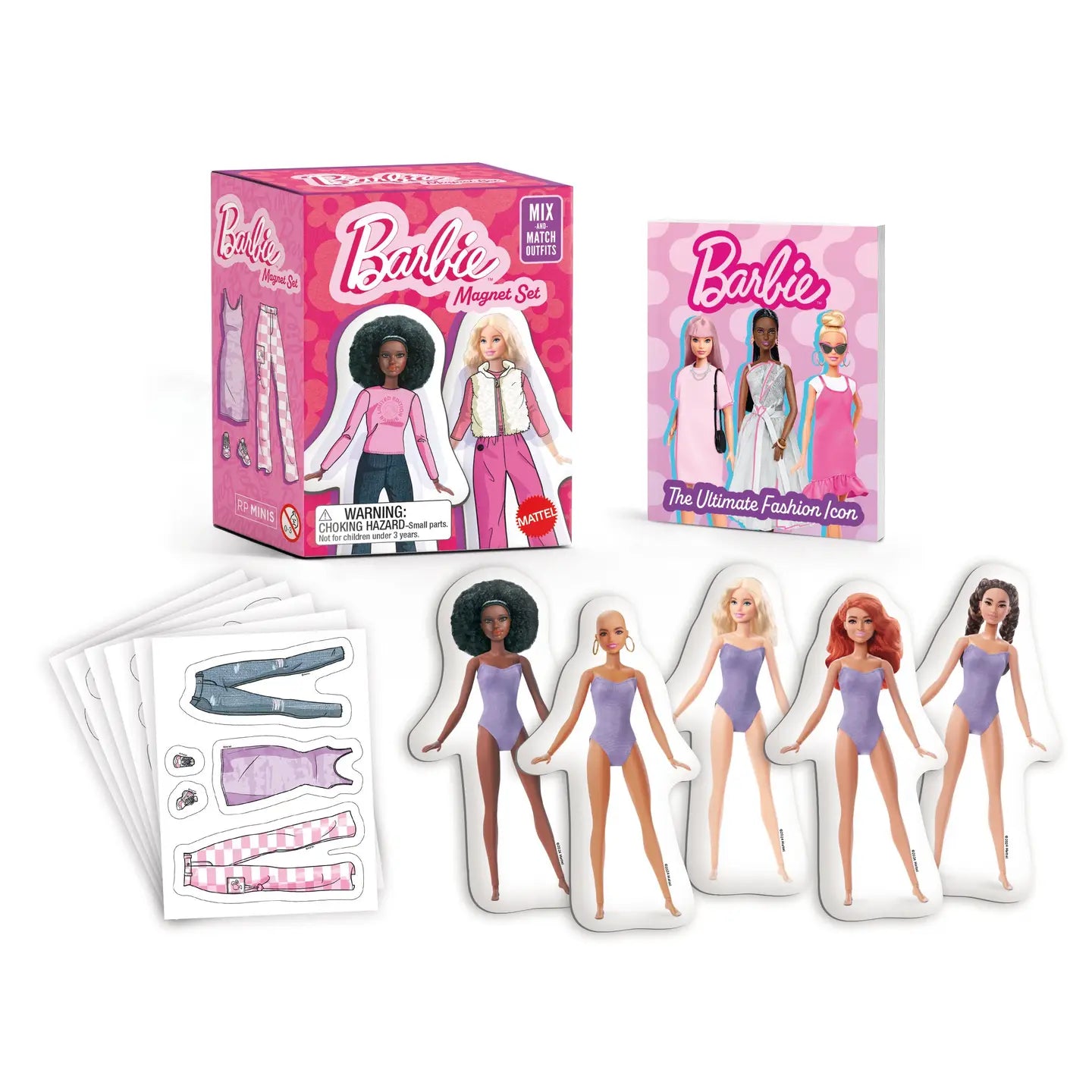Hachette Book Group Toys > Art Toys Barbie Magnet Set [Mini Kit] 9780762487929