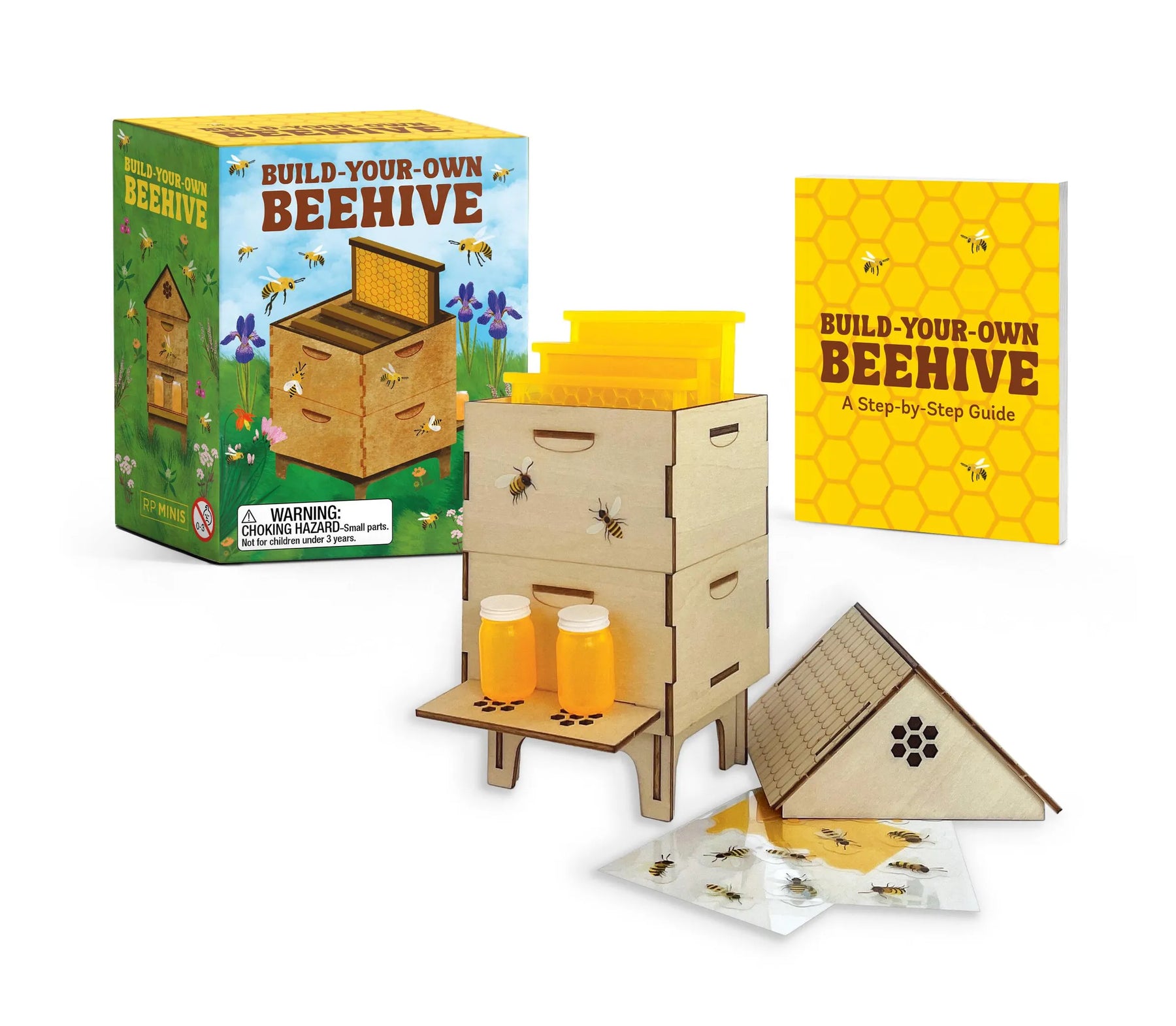 Hachette Book Group Toys > Art Toys Build-Your-Own Beehive [Mini Kit] 9798894141787 TEC95HAC