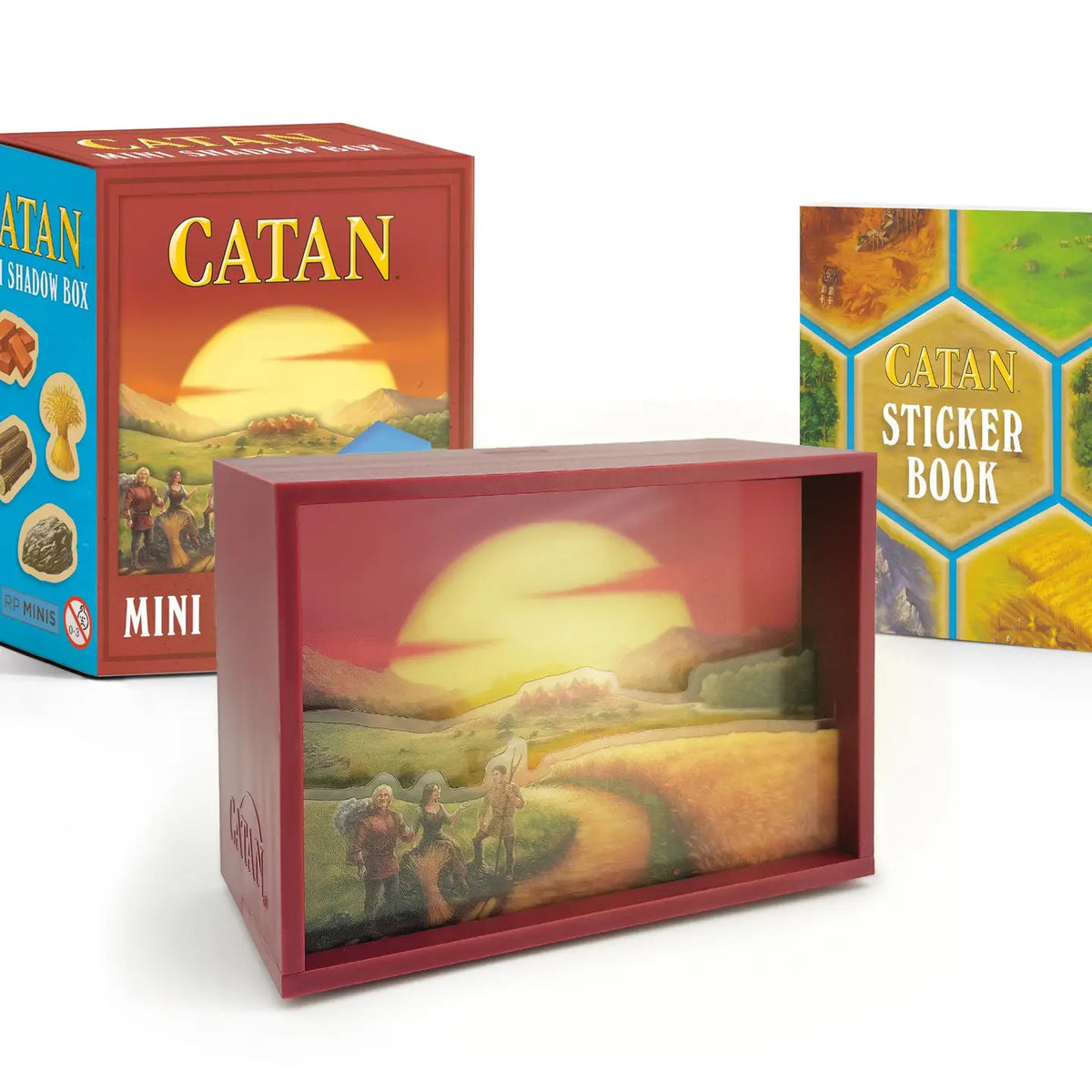 Hachette Book Group Toys > Art Toys Catan Mini Shadow Box [Mini Kit] 9780762486205