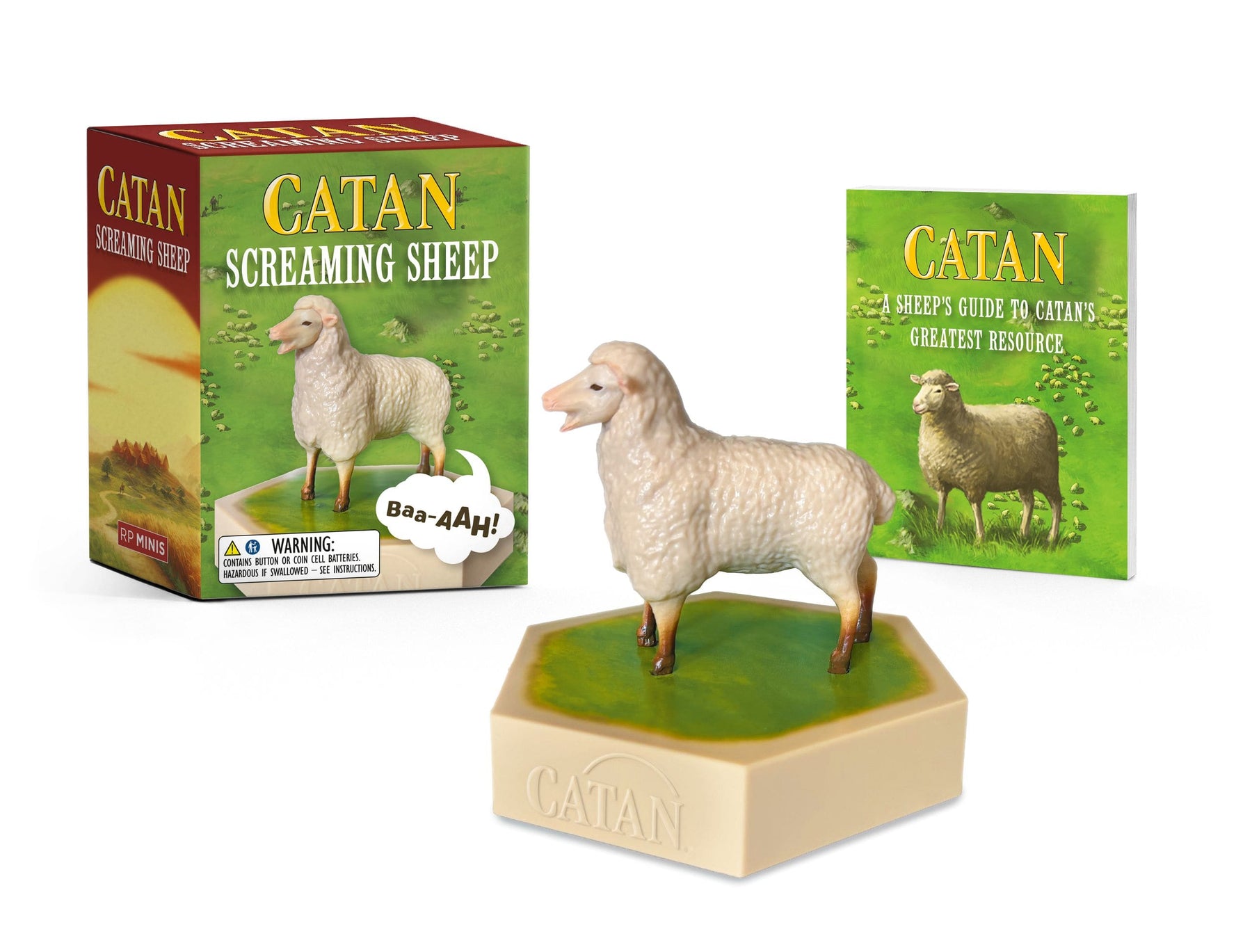 Hachette Book Group Toys > Art Toys Catan Screaming Sheep [Mini Kit] 9780762486212 TEC103HAC